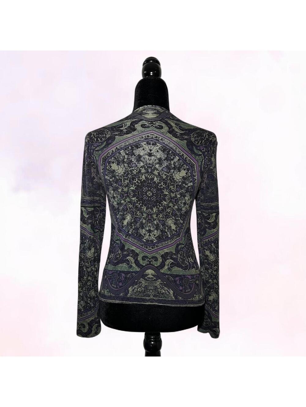 Marta Palmieri Annalia Designer Top Chic Euro Style Size 42 - Picture 4 of 4